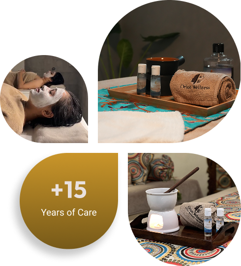 MoonCress By Orion Wellness spa collage