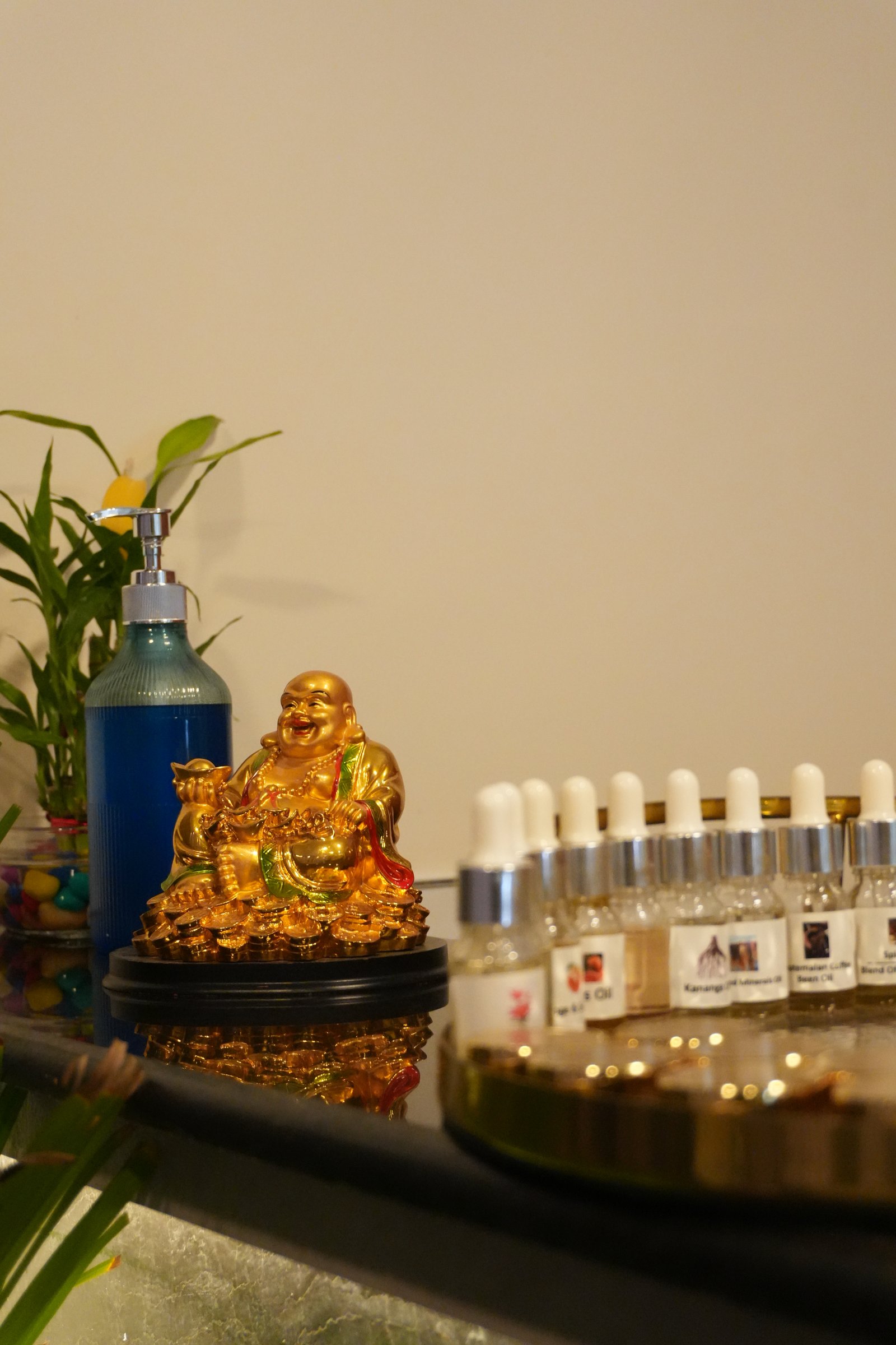 Couple enjoying a relaxing spa session